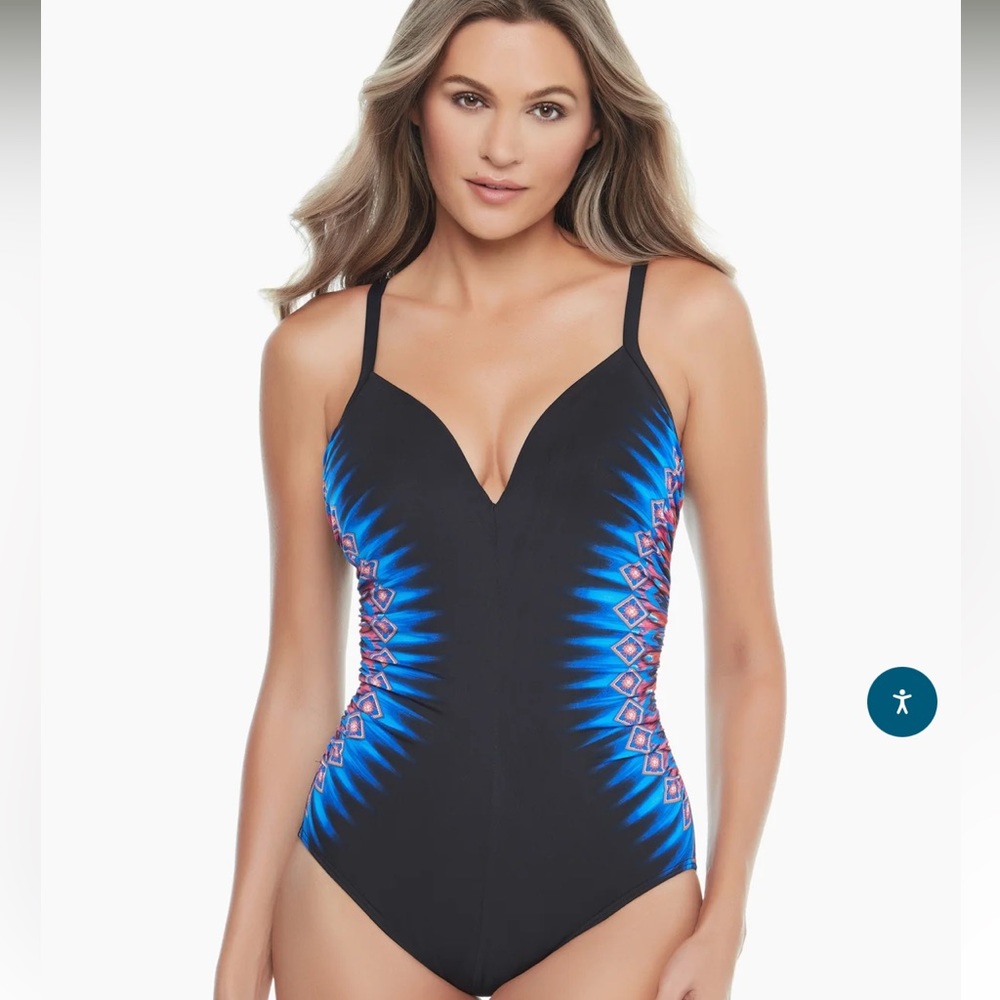 Miraclesuit Casablanca Temptation 1 piece bathing suit- NWT